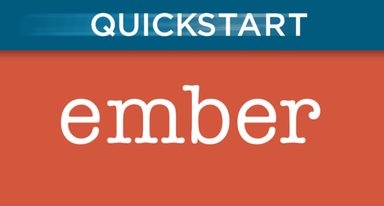 Ember Intro Quickstart